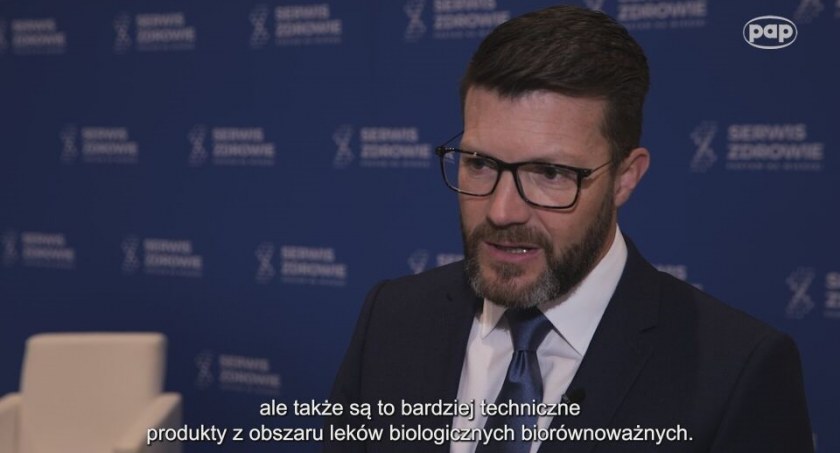 Prezes Sandoz Polska, fot. PAP Media Room