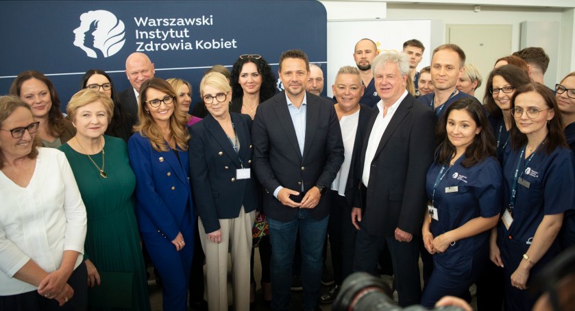 Renata Kaznowska, Rafał Trzaskowski. Fot. @trzaskowski_
