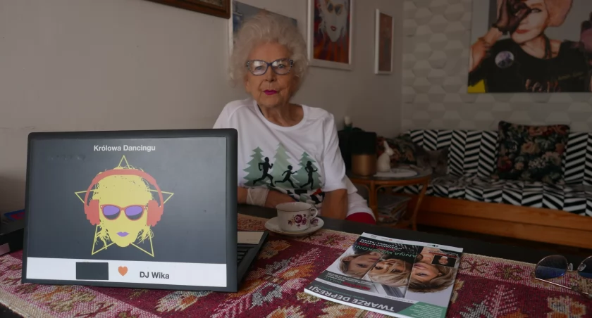 Dj-ka Vika, fot. Anna Morawska-Borowiec, Fundacja Twarze Depresji