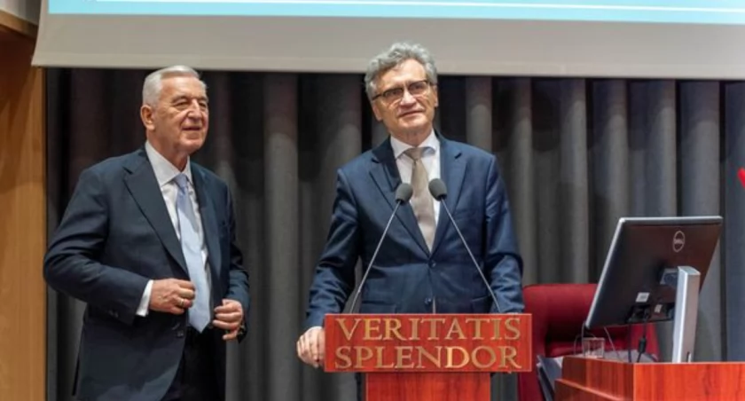 prof. Jerzy Szaflik, prof. Zbigniew Gaciong
