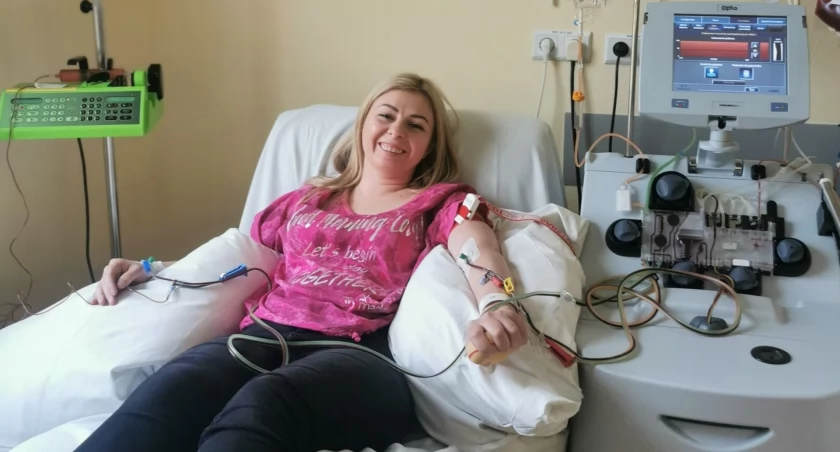 Agata Krzystyniak, dawczyni szpiku, mat. pras. DKMS