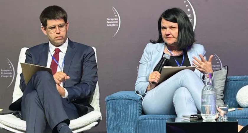 Wiceminister zdrowia Katarzyna Kacperczyk EKG Katowice