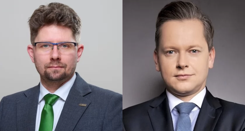 prof. Wojciech Fendler i dr n med. Rafał Staszewski / Polska Akademia Nauk i ABM