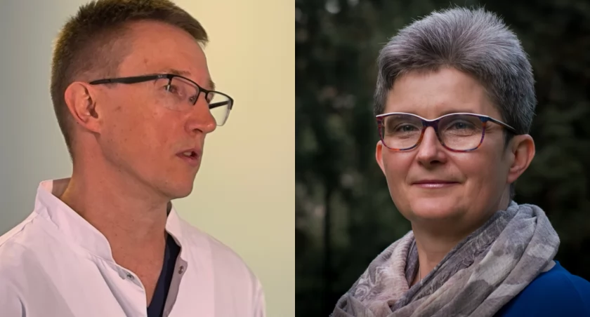 dr. n. med. Wiesław Bal i prof. dr hab. n. med. Agnieszka Czarniecka