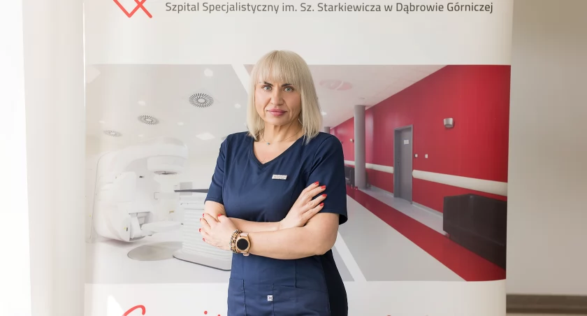 Zdj. Ewa Wólczyńska, Zagłębiowskie Centrum Onkologii Szpital Specjalistyczny im. Sz. Starkiewicza w Dąbrowie Górniczej