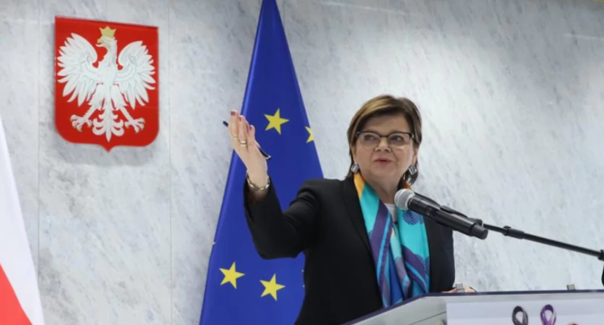W rządzie, w parlamencie , Izabela Leszczyna apeluje dyrektorów rodziców szczepili dzieci przeciw - zdjęcie, fotografia