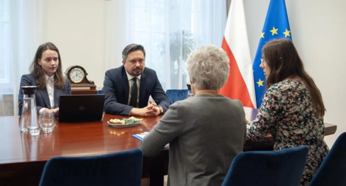 Spotkanie RPO z przedstawicielkami Polskiego Towarzystwa Psychiatrycznego, fot. Grzegorz Krzyżewski/BRPO