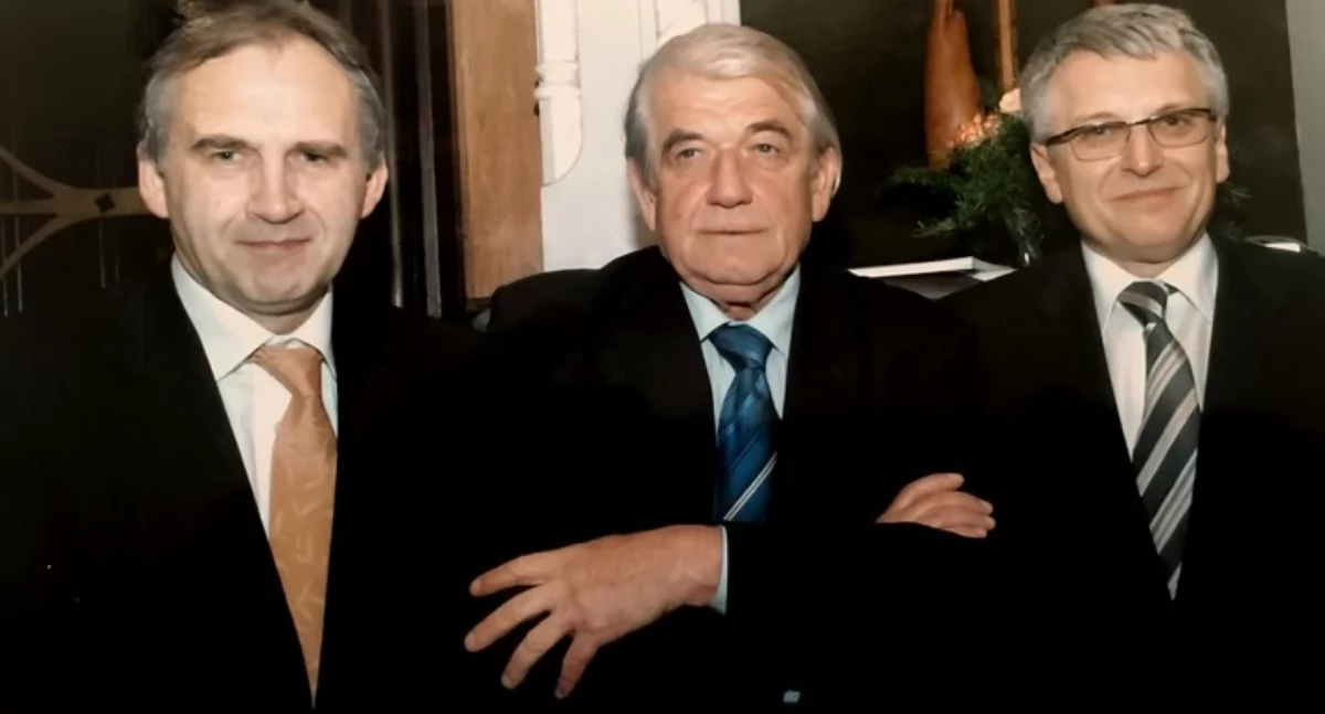 Prof. Marian Zembala, prof. Zbigniew Religa, prof. Andrzej Bochenek
