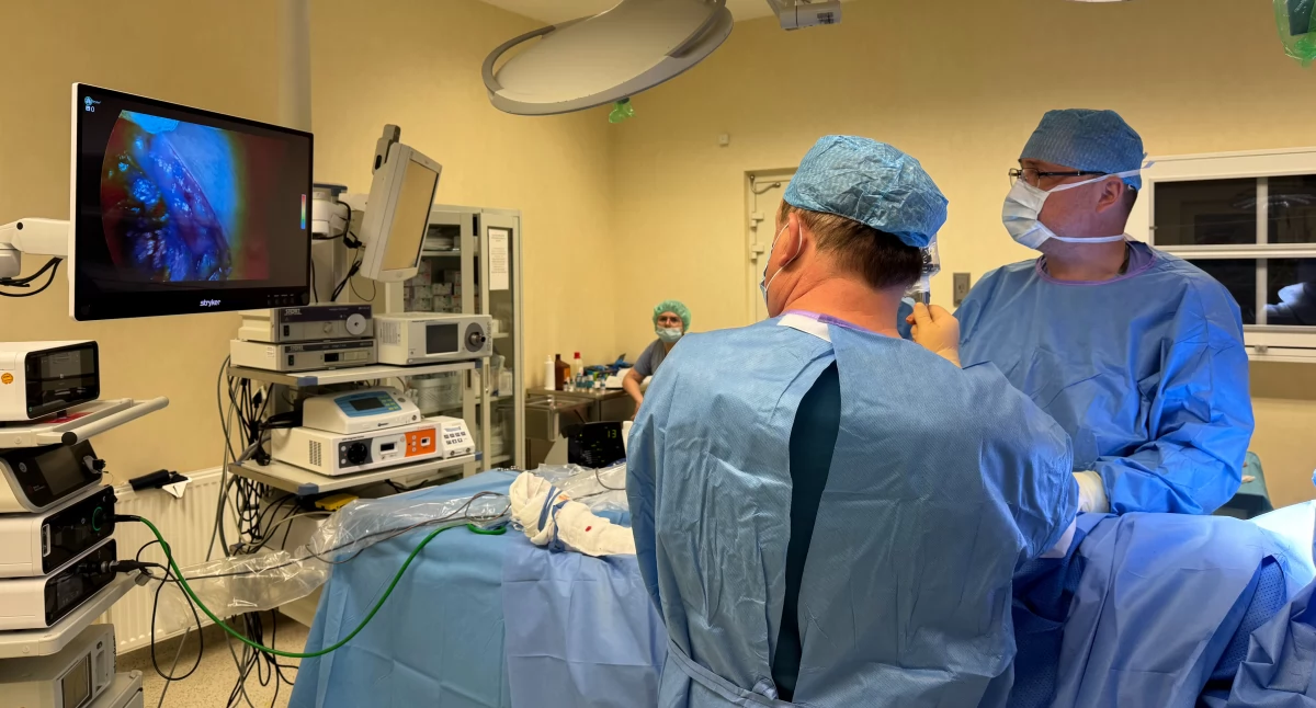 Szpital na Klinach, operacja usunięcia czerniaka