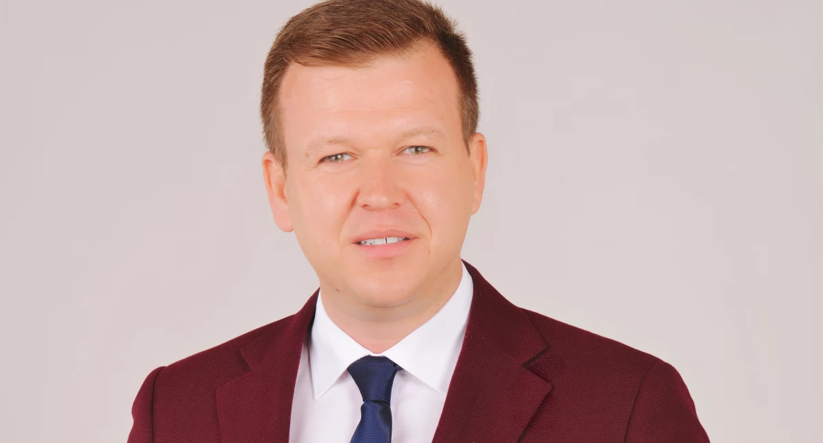 Na zdjęciu: Mateusz Komza, prezes KIRM