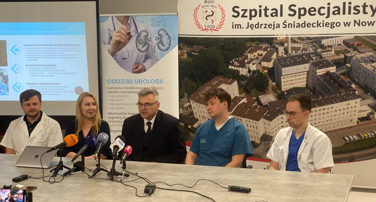 Szpitale, instytuty, Sącz Rośnie liczba nowoczesnych operacji urologicznych - zdjęcie, fotografia