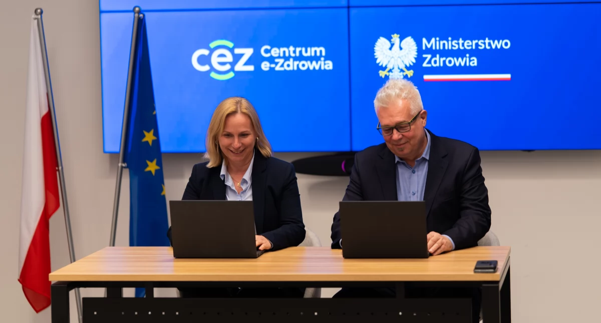 Firmy i instytucje, Ministerstwo Zdrowia Centrum Zdrowia podpisały porozumienie sprawie przekazania środków - zdjęcie, fotografia