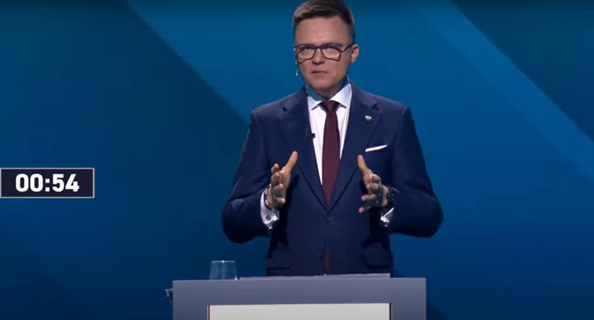 Legislacja, Szymon Hołownia debata prezydencka jeśli projekt ustawy asystencji osobistej przejdzie wyjdziemy koalicji - zdjęcie, fotografia