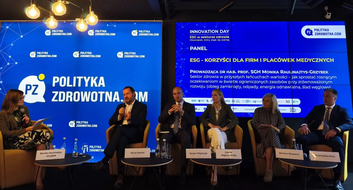 ESG Zdrowie, modnego sloganu dojrzałej strategii Innovation - zdjęcie, fotografia