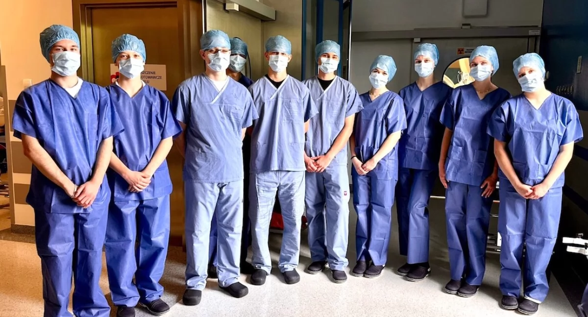 Zdrowe życie, Bypassy szycie chirurgiczne pomysły medycynę przyszłości licealiści American Heart Poland - zdjęcie, fotografia