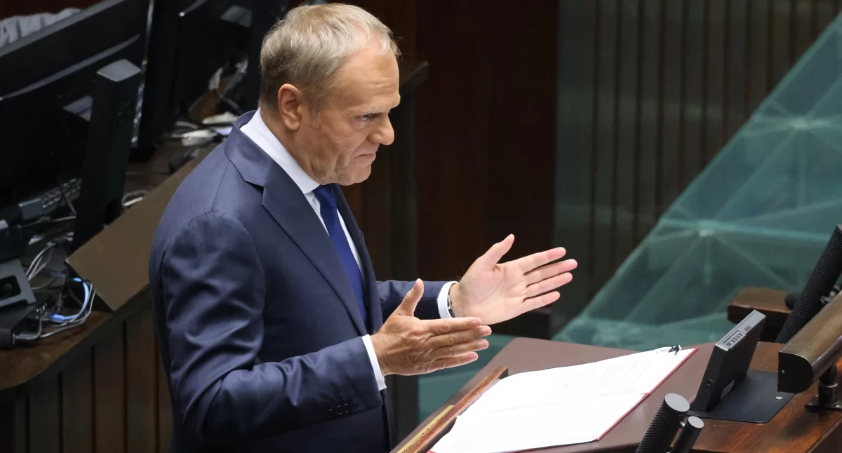 W rządzie, w parlamencie , Rząd Tuska wotum zaufania Zdrowie wystąpieniu premiera pojawiło - zdjęcie, fotografia