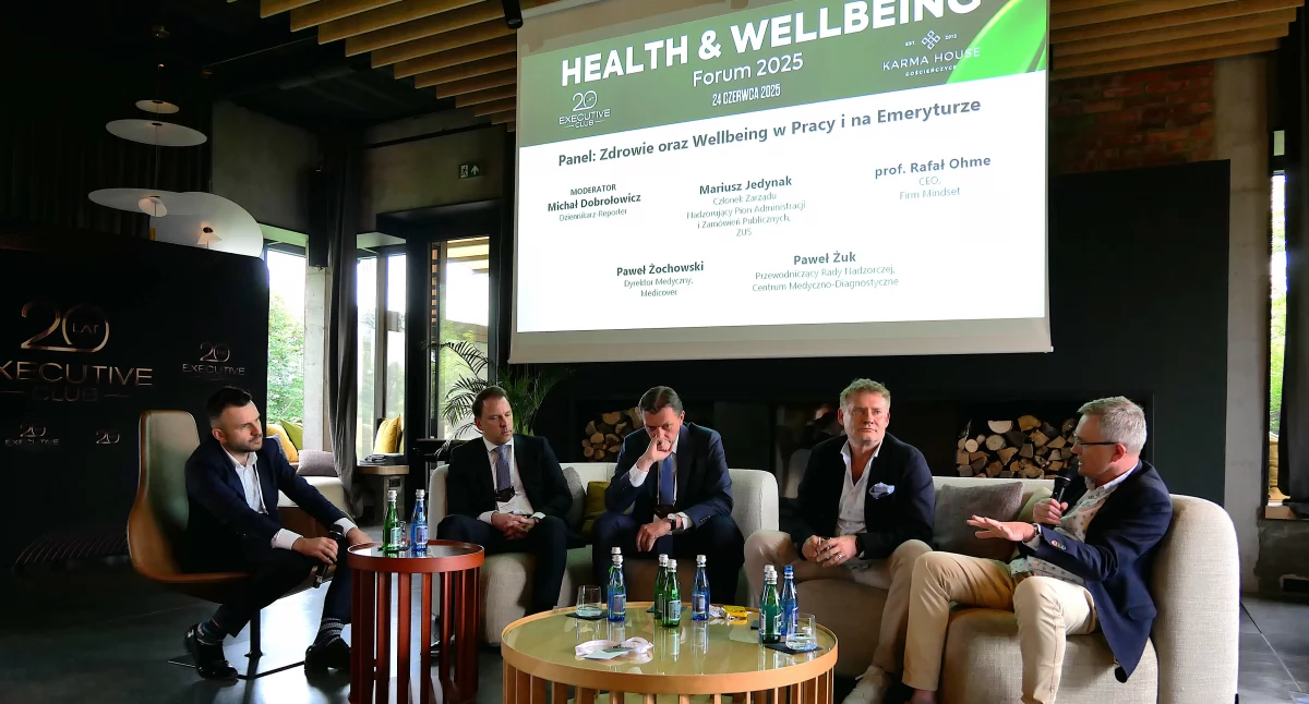 Zdrowie psychiczne, Rafał „Wypalenie zawodowe koszt inwestycja wellbeing pięciokrotny zwrot” program „Moje Zdrowie” standard profilaktyki pracy - zdjęcie, fotografia