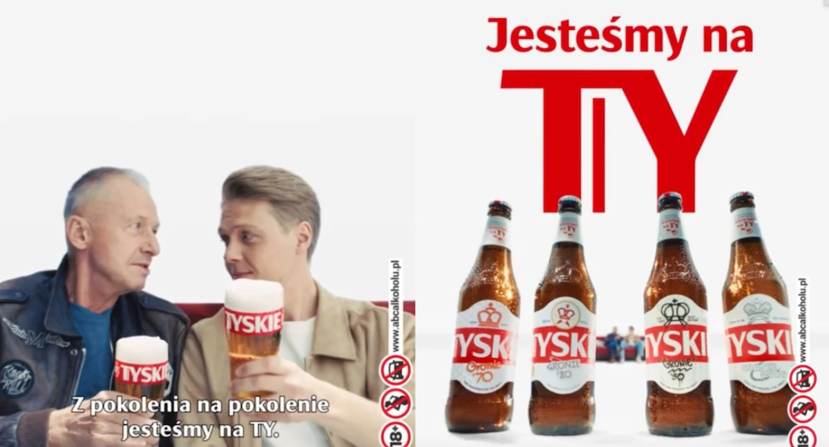 Ludzie, Bogusław Linda reklamuje naprawdę jesteśmy alkoholem - zdjęcie, fotografia