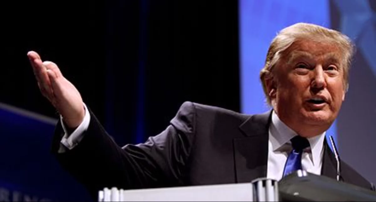 Na świecie, Trump ogłasza będzie słodzona cukrem trzcinowym koncern - zdjęcie, fotografia