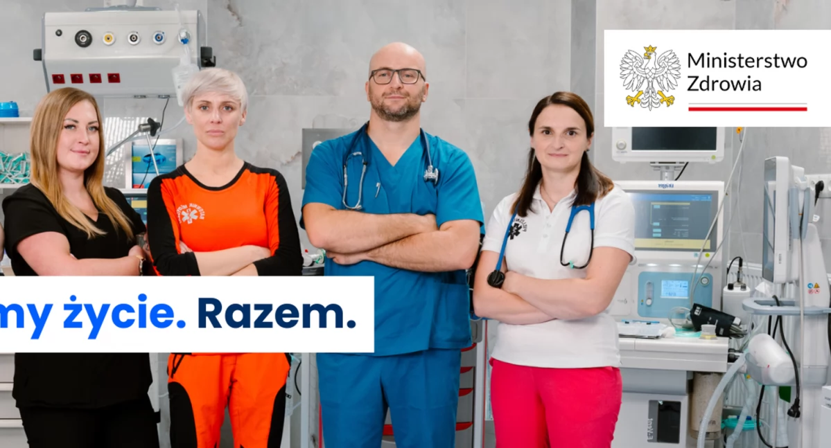 Firmy i instytucje, Ratujmy życie Razem kampania Ministerstwa Zdrowia wspiera medyków - zdjęcie, fotografia
