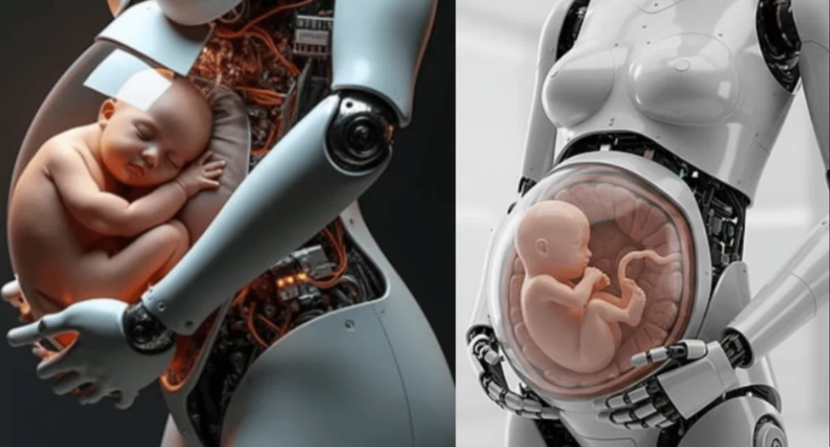 Firmy i instytucje, Robot który ciążę pomoc niepłodnych etyczna katastrofa - zdjęcie, fotografia