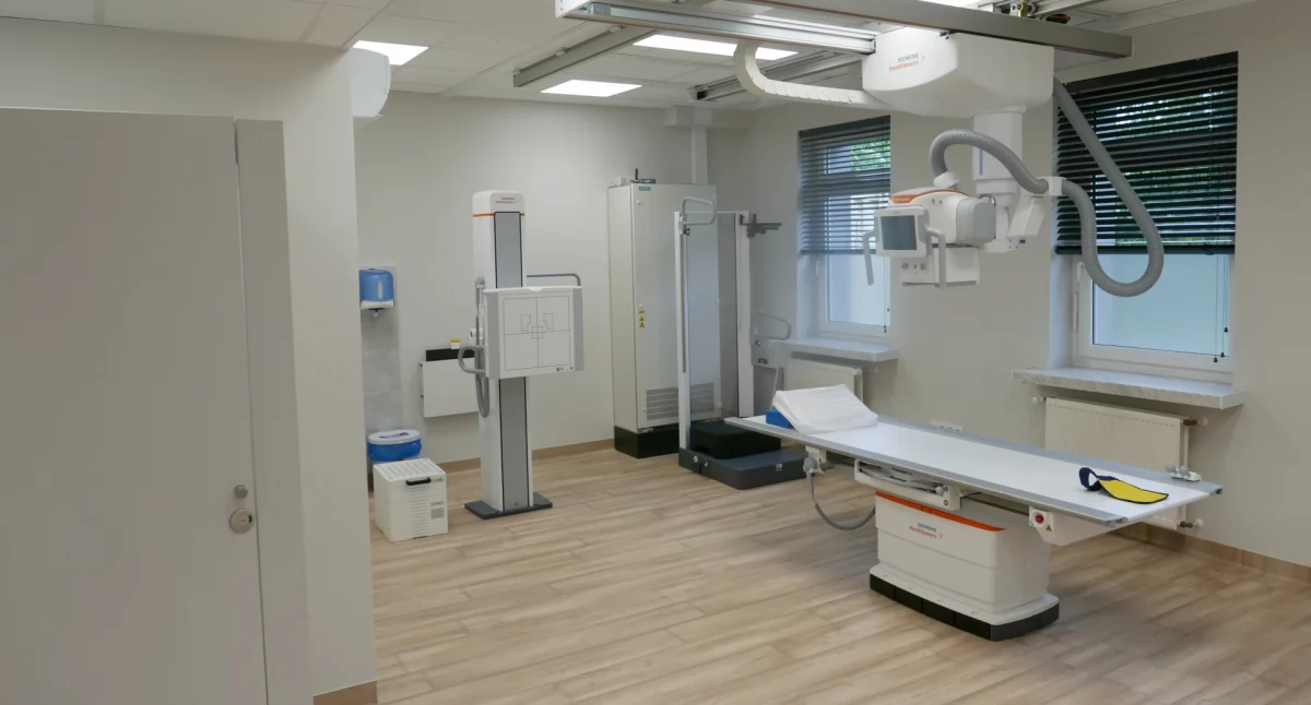 Nowoczesna pracownia rentgenowska w Śląskim Centrum Reumatologii w Ustroniu/ fot. materiały prasowe