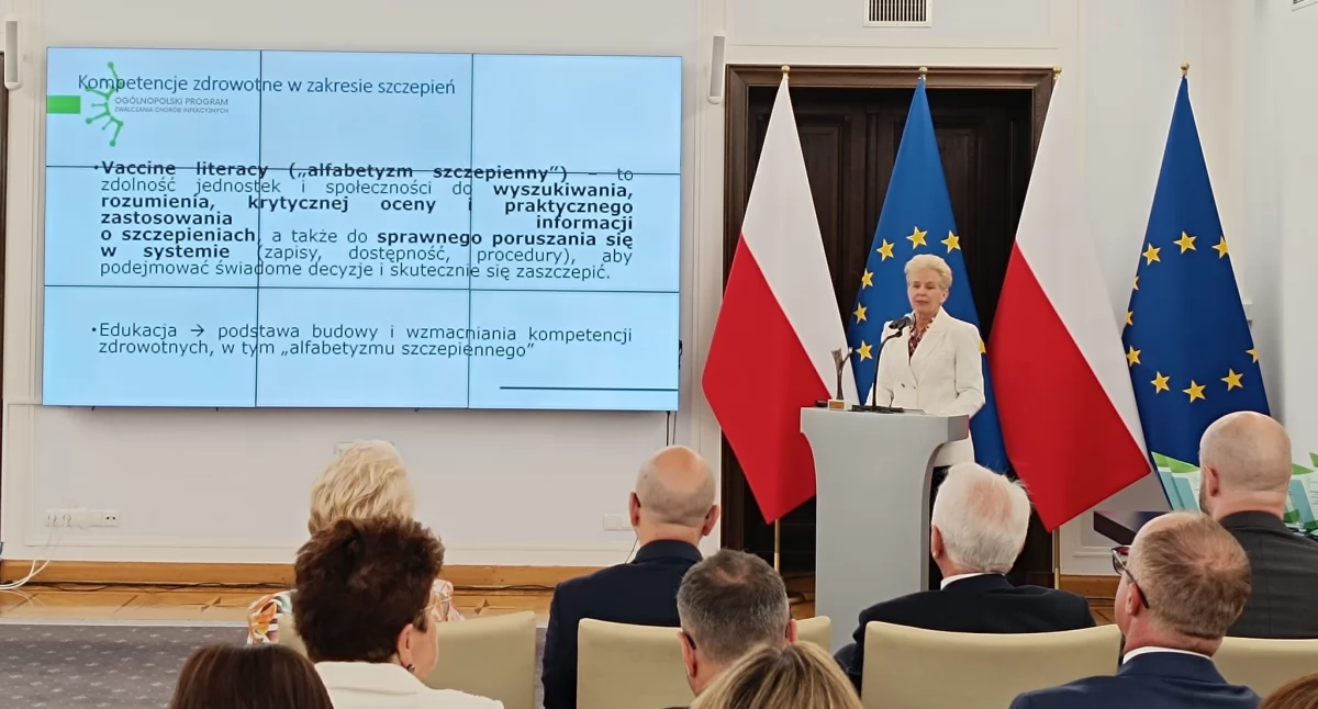 Na zdjęciu: dr n. med. Beata Małecka-Libera, senator, przewodnicząca KZ. Foto: Małgorzata Hnat/politykazdrowotna.com