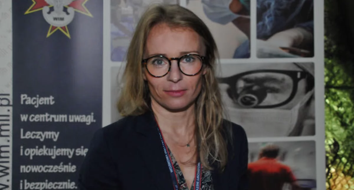 Dr  n. med. Anna Olczak-Pieńkowska foto. Wojskowy Instytut Medyczny - Państwowy Instytut Badawczy