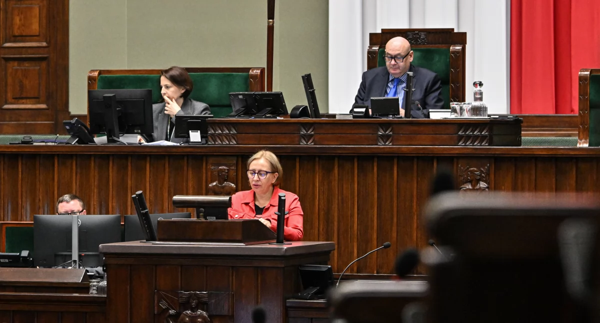 Posłanka Joanna Wicha. Foto. Kancelaria Sejmu
