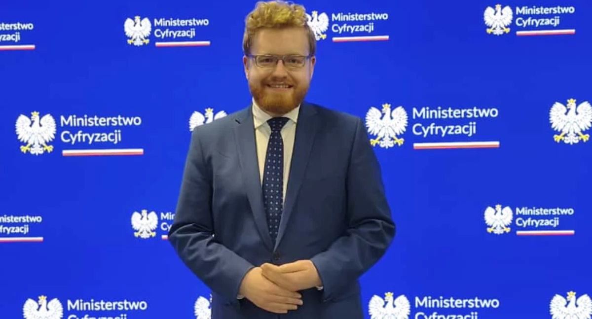 fot. Wiceminister cyfryzacji Dariusz Standerski/autor: Małgorzata Kośla