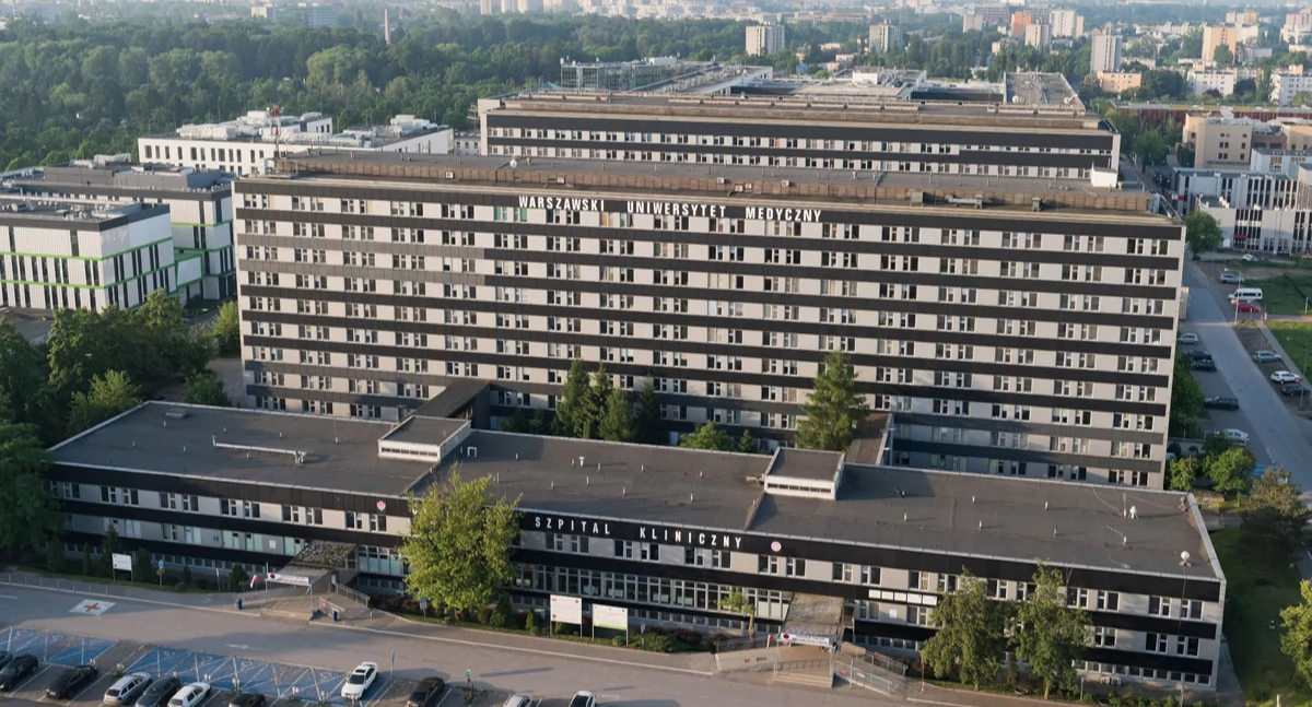 Szpital przy ulicy Banacha w Warszawie. Foto. WUM