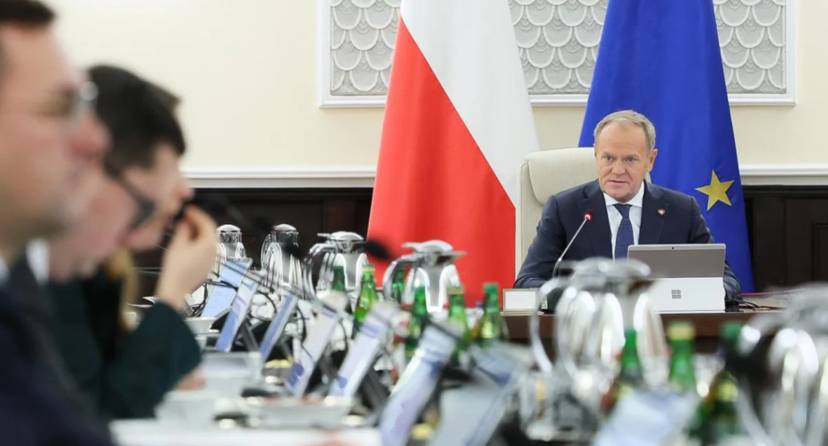 Posiedzenie rządu. Foto. KPRP