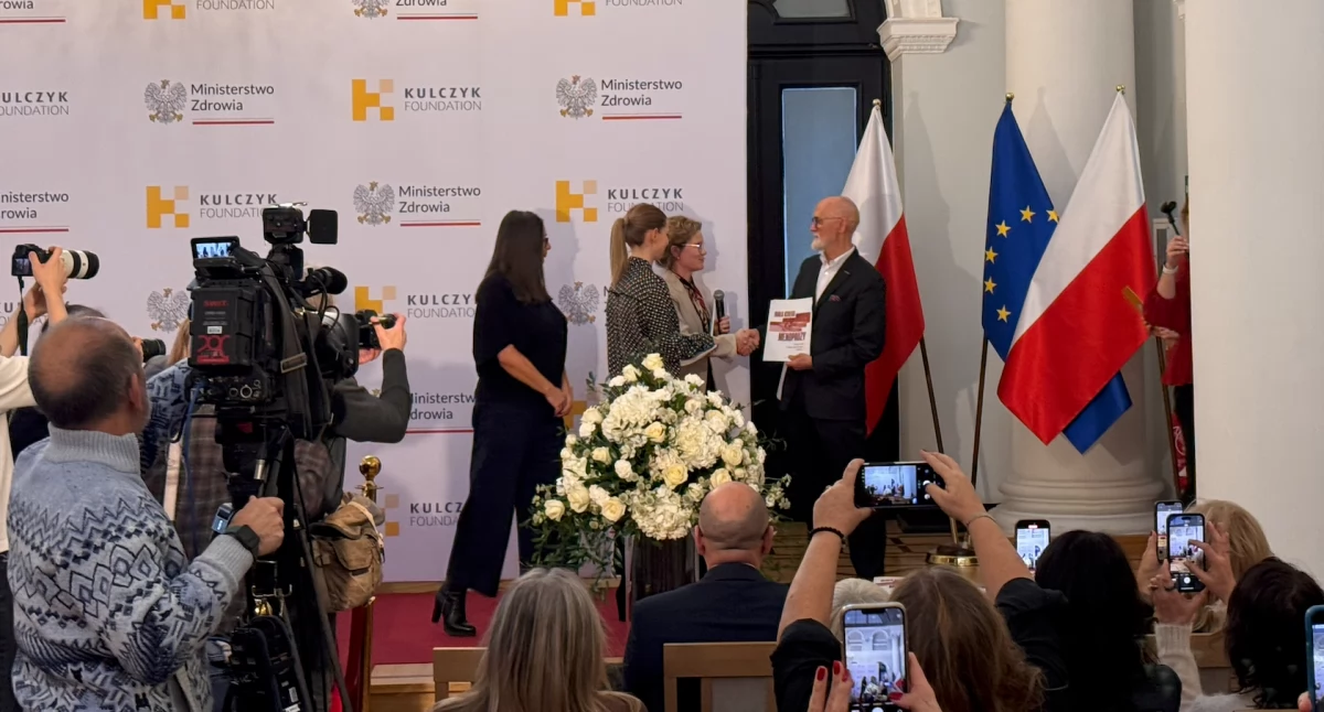 Wiceminister zdrowia, dr Tomasz Maciejewski. Biała Księga Menopauzy. Foto: Danuta Deckert/PolitykaZdrowotna.com