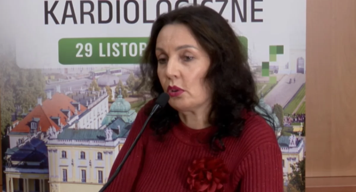 Zdrowe życie, Lisowska „Stenoza aortalna obecnie najczęściej występującą wadą serca - zdjęcie, fotografia