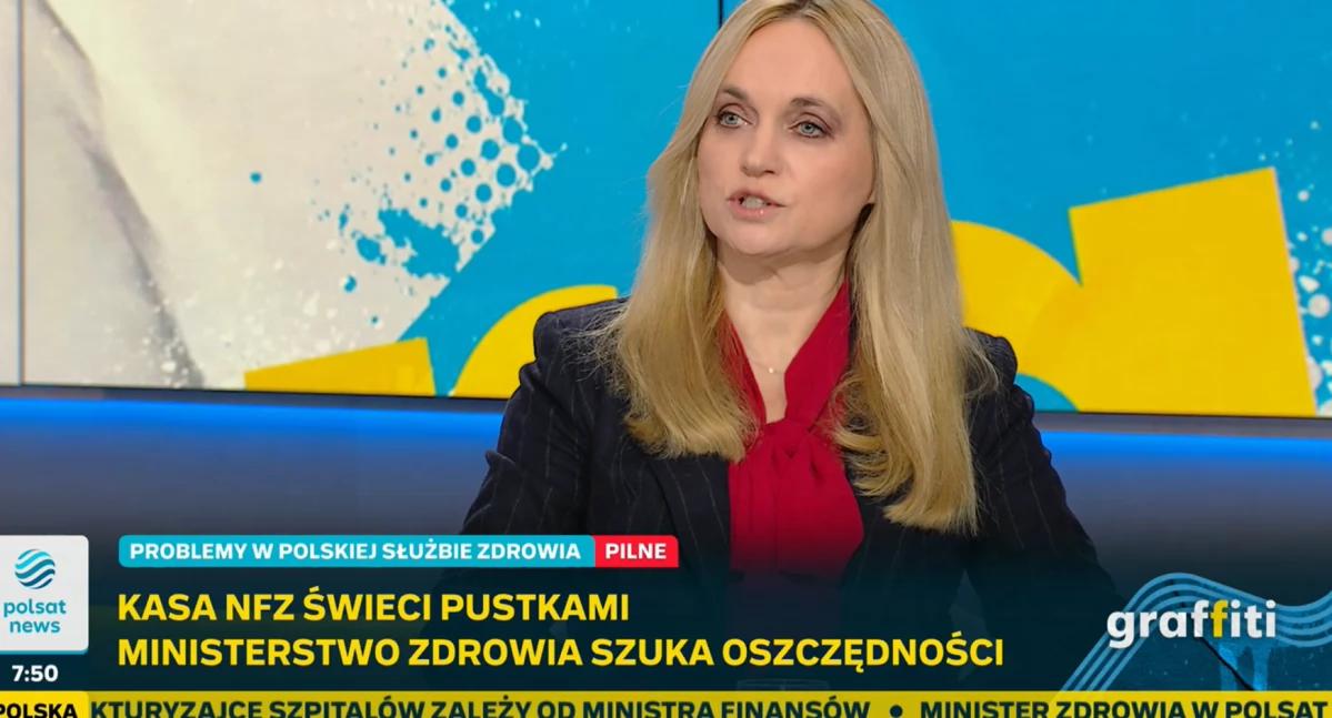 Minister zdrowia Jolanta Sobierańska-Grenda. Foto: Małgorzata Hnat/PolitykaZdrowia.com