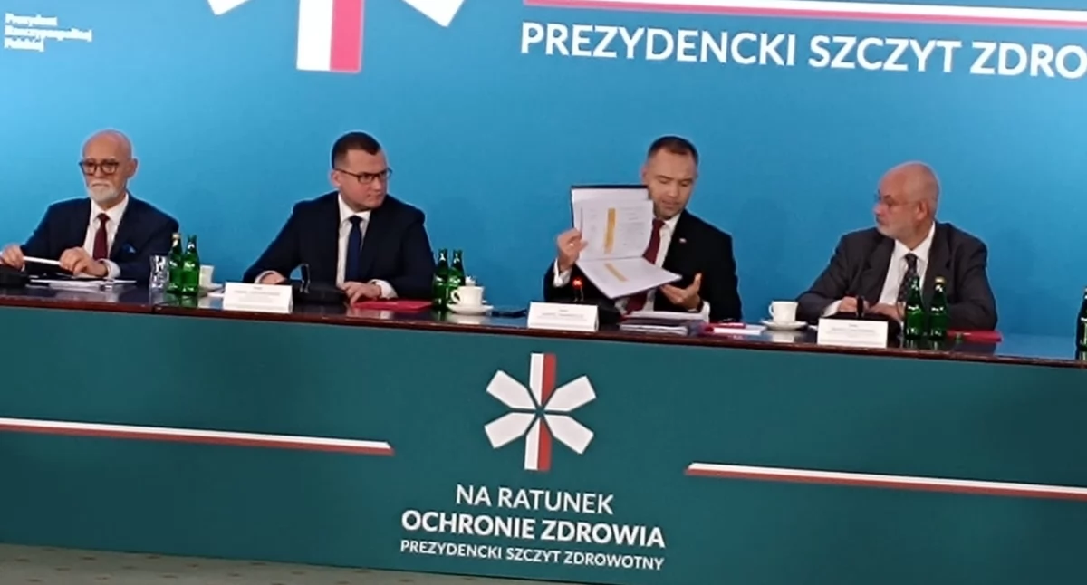 Karol Nawrocki podpisał rządową ustawę o Funduszu Medycznym. Foto. Małgorzata Hnat
