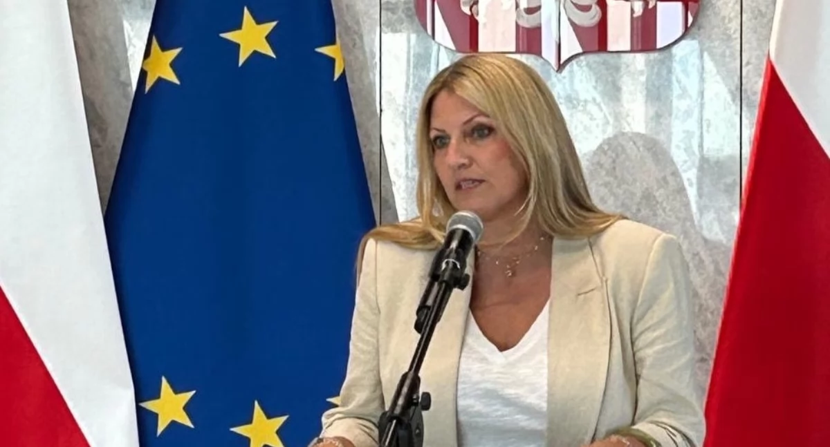 Na zdj. Sylwia Łukomska, prezeska Stowarzyszenia Miastenia Gravis – Face to Face