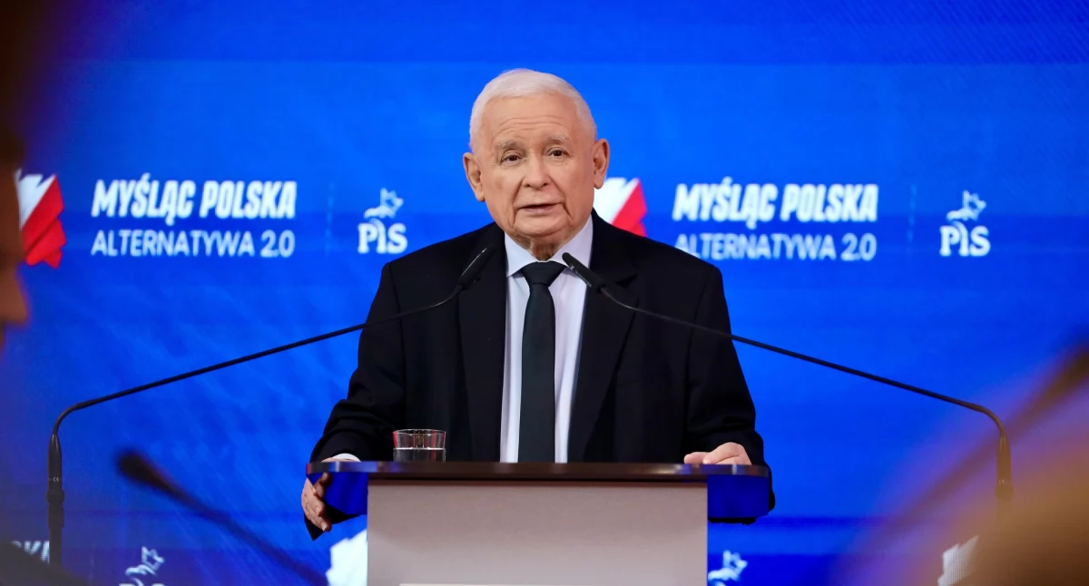 Jarosław Kaczyński przedstawił w sobotę plan PiS na ochronę zdrowia. Foto. FB PiS