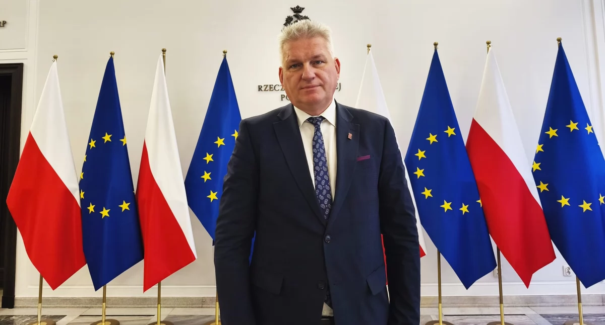 Na zdjęciu: Senator Wojciech Konieczny, fot. Małgorzata Kośla