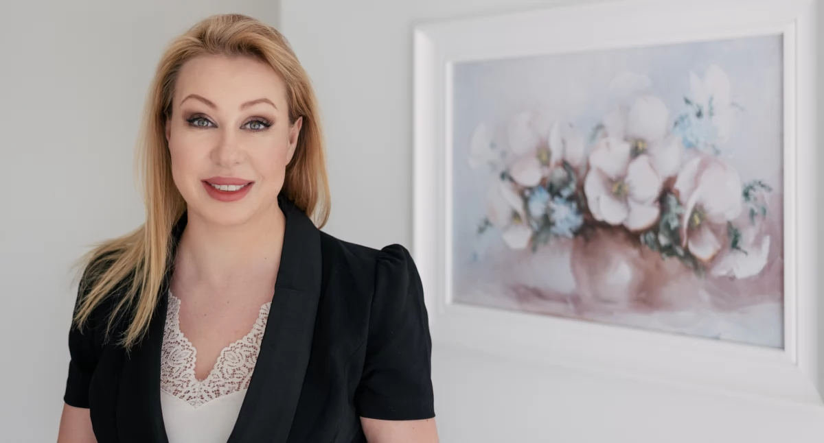 Joanna Szyman, prezeska zarządu Grupa Centrum CBT, prezeska zarządu NEO Hospital. Fot.: archiwum prywatne autorki