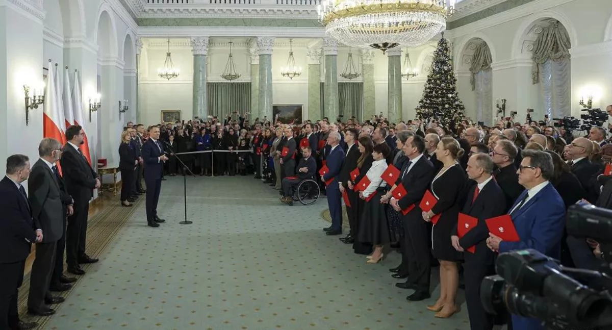 Uroczystość wręczenia nominacji profesorskich. Foto. KPRP