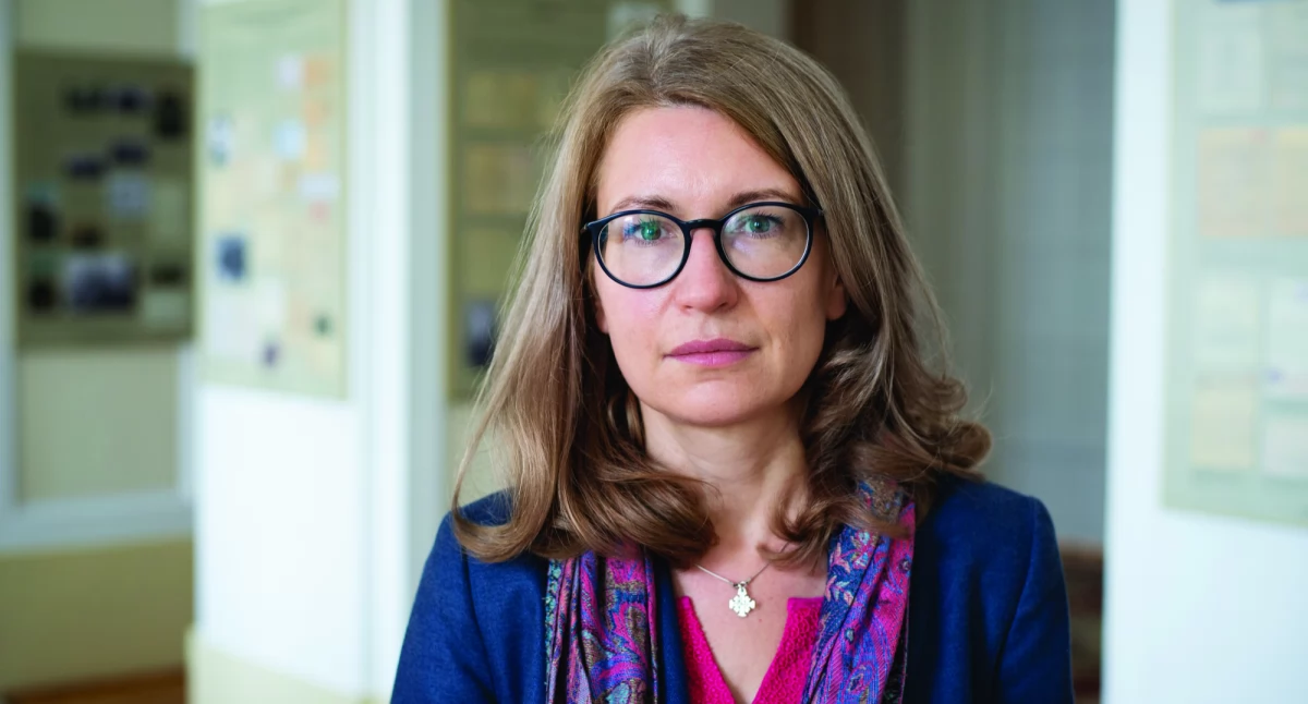 Na zdjęciu: Maria Libura, przewodnicząca Zespołu Studiów Strategicznych OIL. Foto: OIL w Warszawie