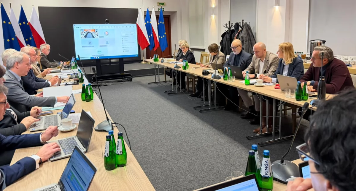 Posiedzenie Zespołu Trójstronnego ds. Ochrony Zdrowia . Foto. MZ