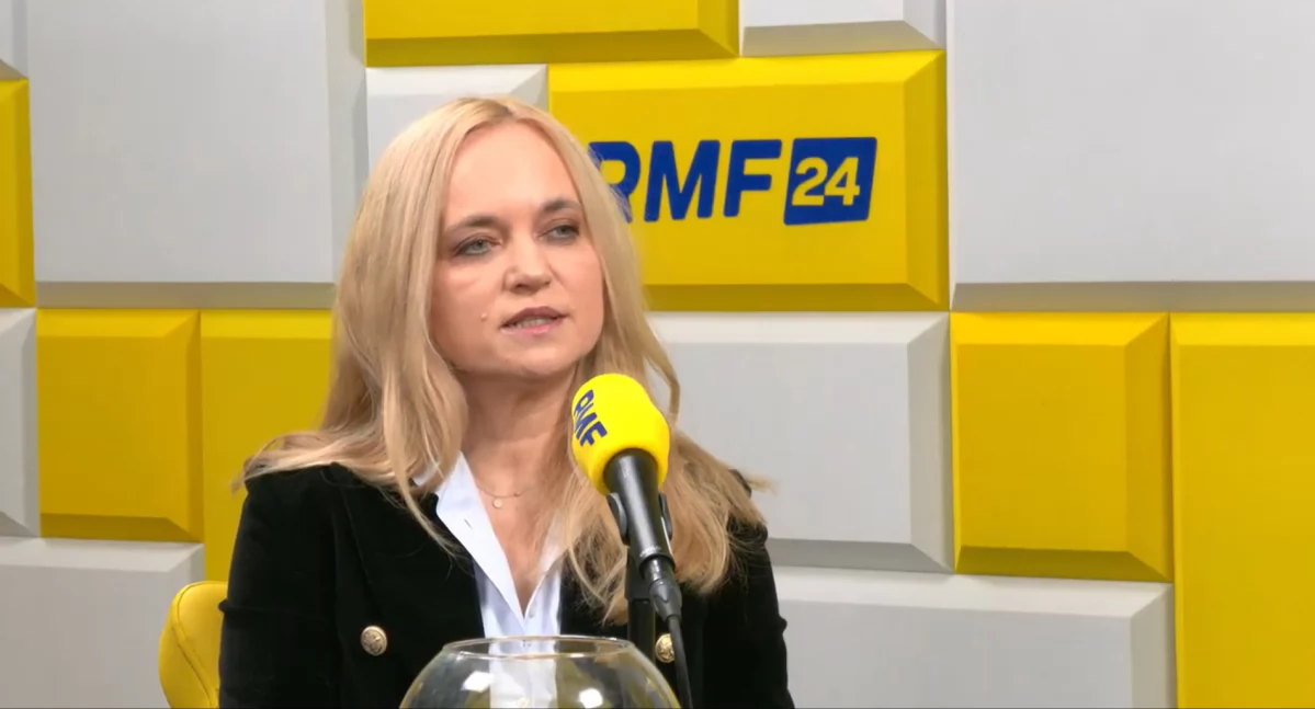Na zdjęciu: minister zdrowia Jolanta Sobierańska-Grenda. Foto: screen z wywiadu dla RMF FM