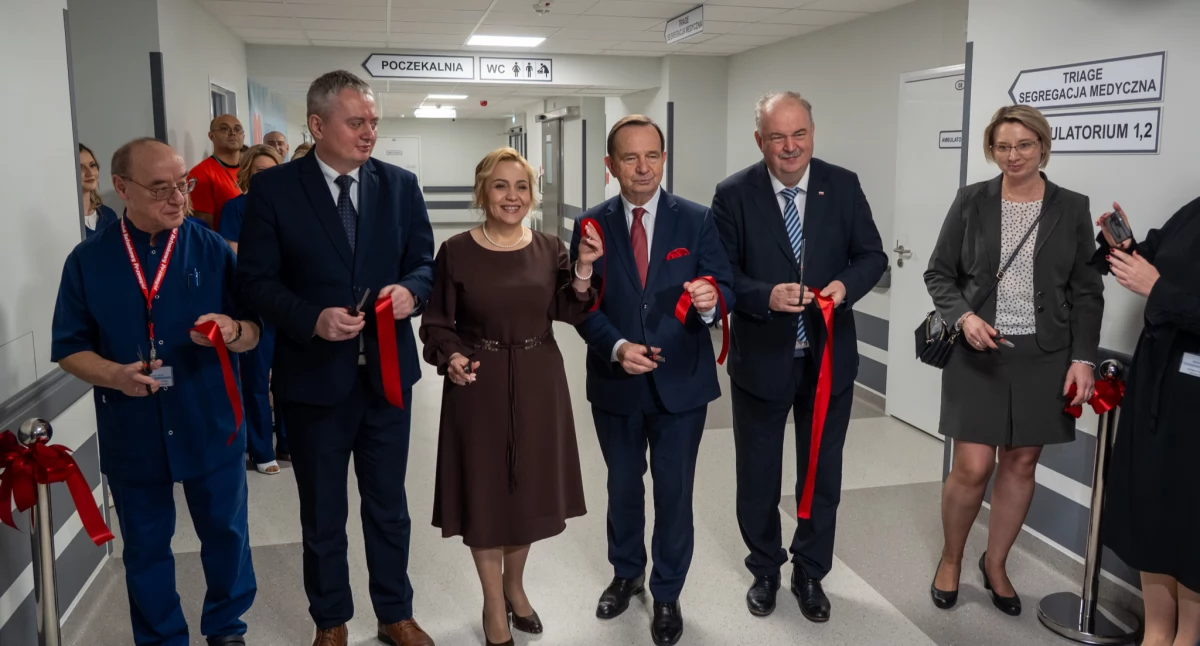 Otwarcie nowego SOR-u w szpitalu w Przemyślu. Foto. UMWP