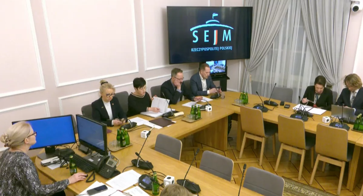 Komisja Polityki Senioralnej. Rozpatrzenie informacji Sekretarza Stanu w Kancelarii Prezesa Rady Ministrów na temat zaawansowania prac legislacyjnych nad projektem ustawy o bonie senioralnym. Fot.: Danuta Deckert