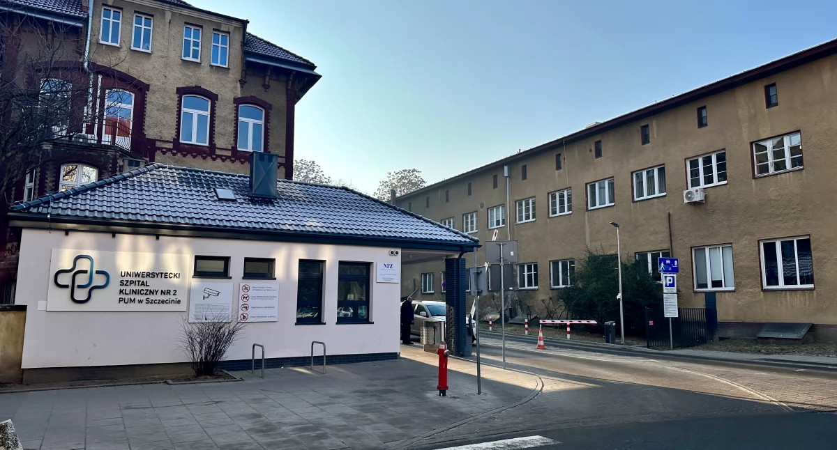 Uniwersytecki Szpital Kliniczny nr 2 PUM w Szczecinie. Foto. Materiały Prasowe