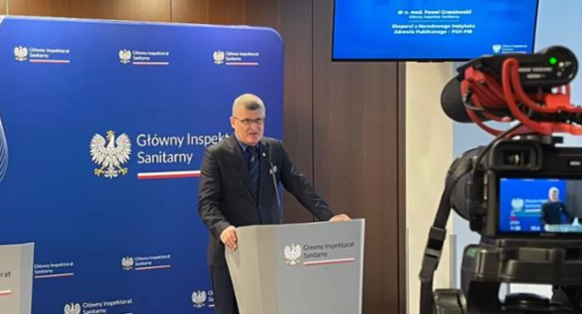 Główny Inspektor Sanitarny Paweł Grzesiowski. Foto. gov.pl