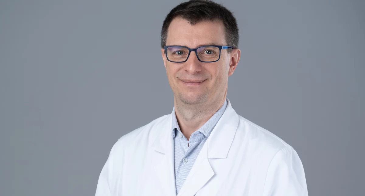 Na zdjęciu prof. Dariusz Koziorowski; źródło: Mazowiecki Szpital Bródnowski