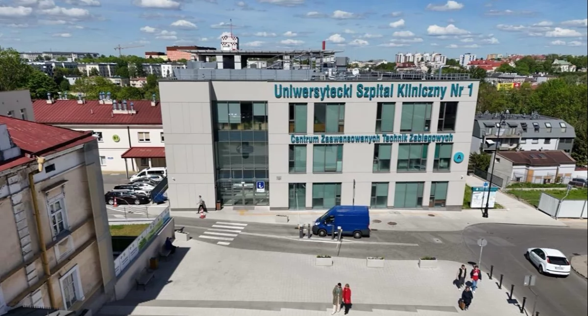 Prof. Robert Rejdak i rektor Uniwersytetu Medycznego w Lublinie prof. Wojciech Załuska. Foto. UMLub